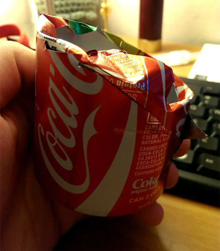 Instead Of Wasting Cans, I'm Putting Them To Use