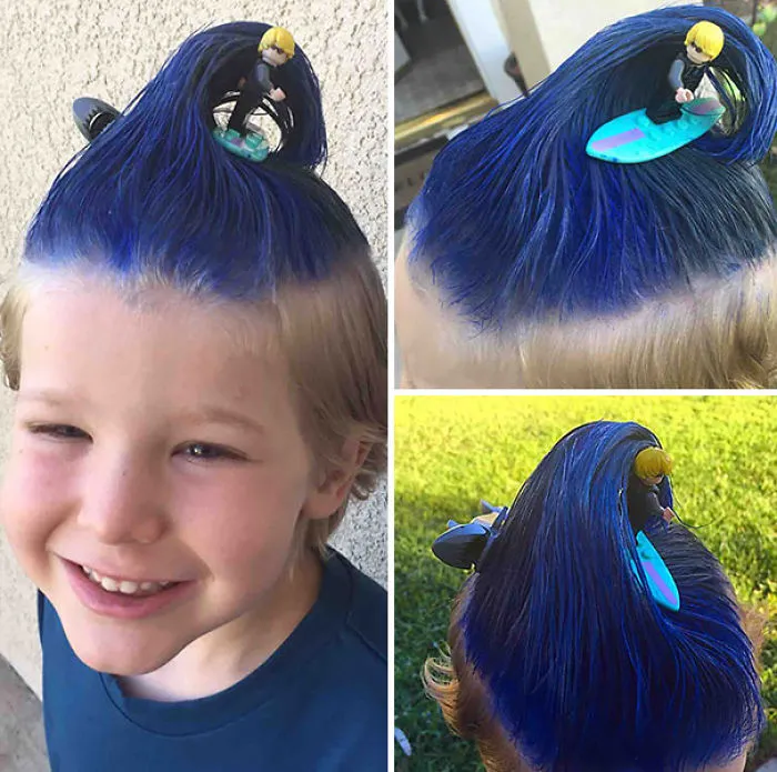 Surfer Hairdo
