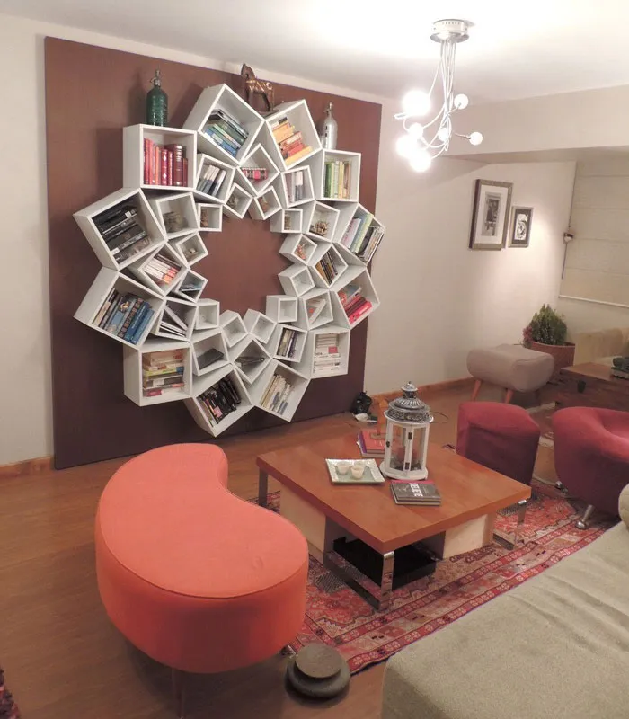 Flower Bookshelf