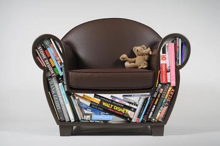 Hollow Book Chair
