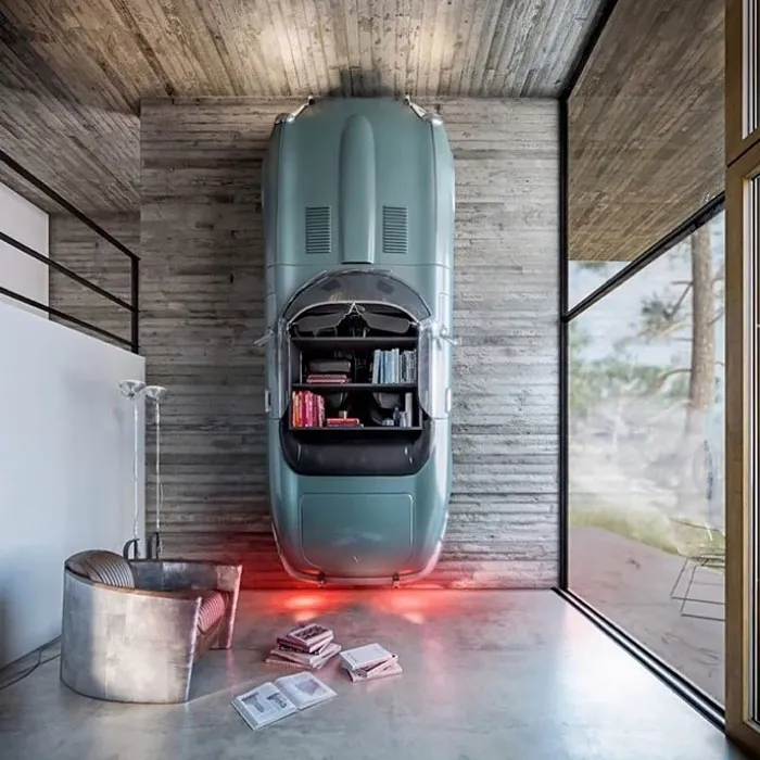 Car Bookshelf