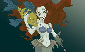Disney Princesses Reveal Their Dark Sides In Creepy Illustrations By Jeffrey Thomas