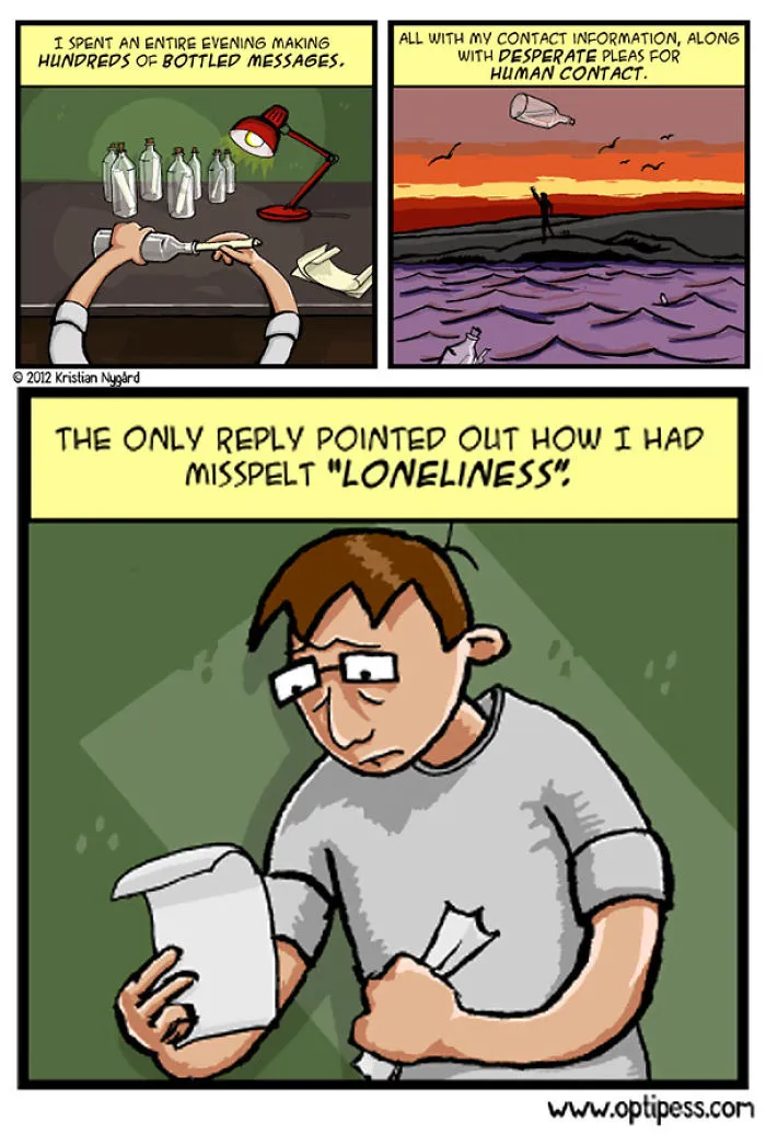 Depression Explained In Simple Comics By Optipess