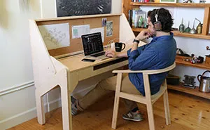 My Transforming Desk-Bar Lets Me Work Hard And Play Hard