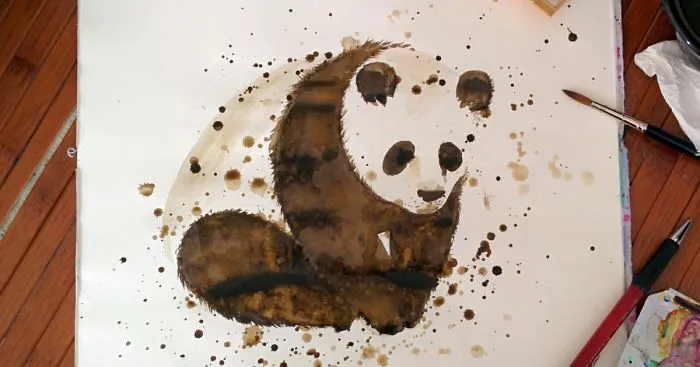 My Watercolor Panda Illustration