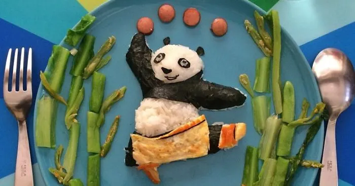 I Make Panda-Inspired Food For My 4 Children