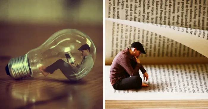 I Turn Myself Into A Miniature Human Exploring The Big World