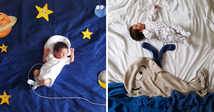 My Friend Just Became A Mom And Now She’s Creating Fun Photos Of Her Boy