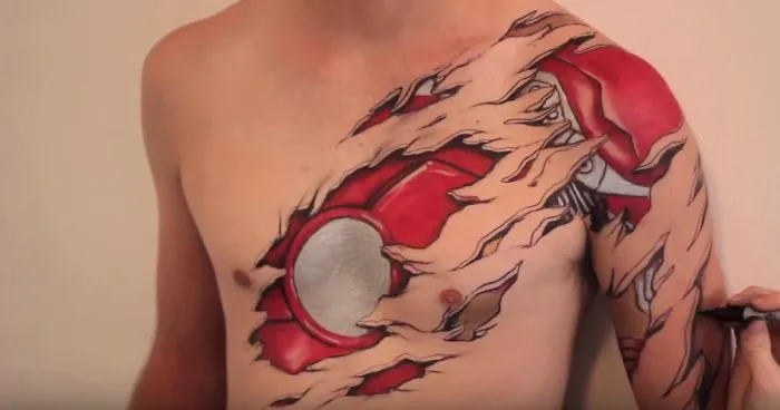 I Unveil The Superheroes Hiding Beneath People's Skin With Bodypaint