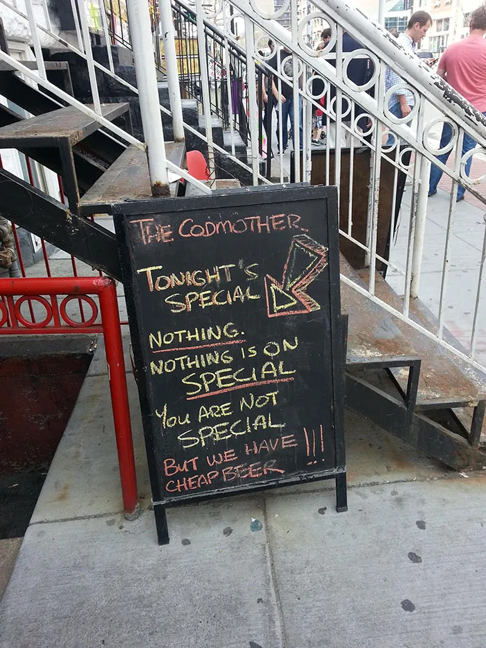 Sign At My Local Pub