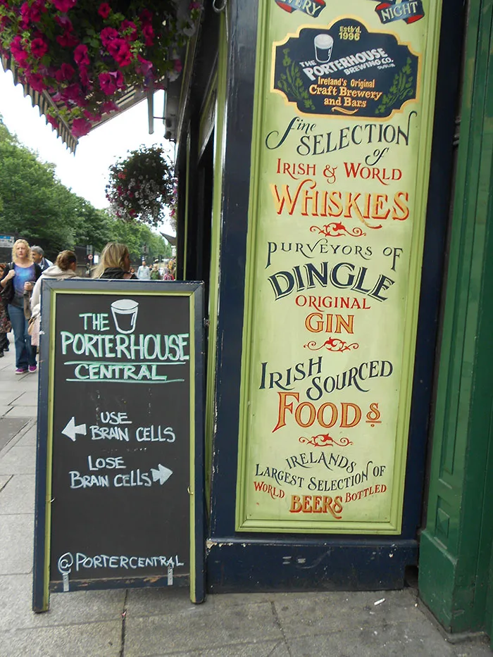 I Saw This Sign Outside A Pub That Was Next To A Library