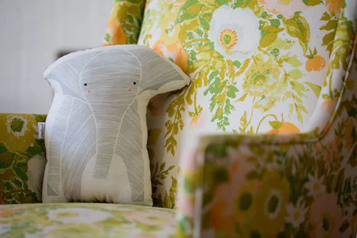 Handmade Elephant Pillow