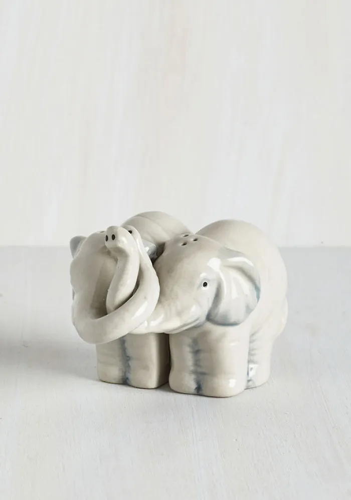 Trunks Full Of Taste Elephant Shaker Set