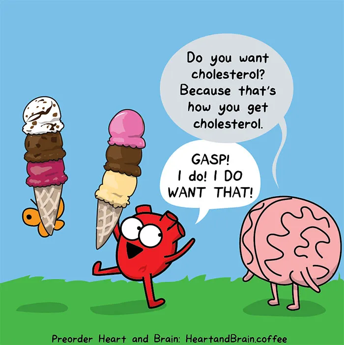 Heart Vs. Brain: Funny Webcomic Shows Constant Battle Between Our Intellect And Emotions