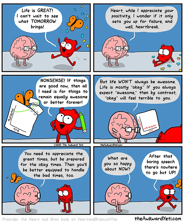 Heart Vs. Brain: Funny Webcomic Shows Constant Battle Between Our Intellect And Emotions