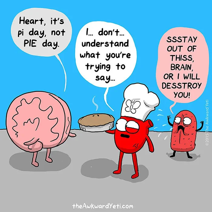 Heart Vs. Brain: Funny Webcomic Shows Constant Battle Between Our Intellect And Emotions