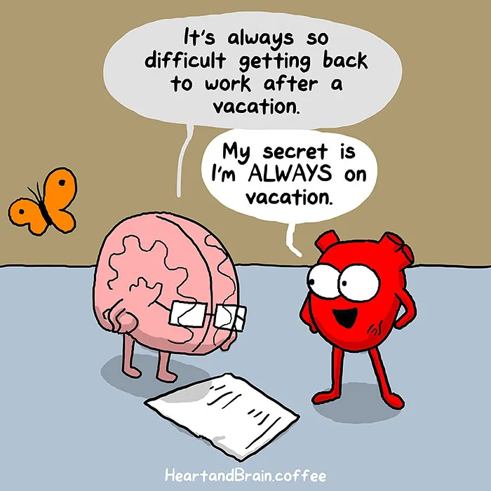 Heart Vs. Brain: Funny Webcomic Shows Constant Battle Between Our Intellect And Emotions