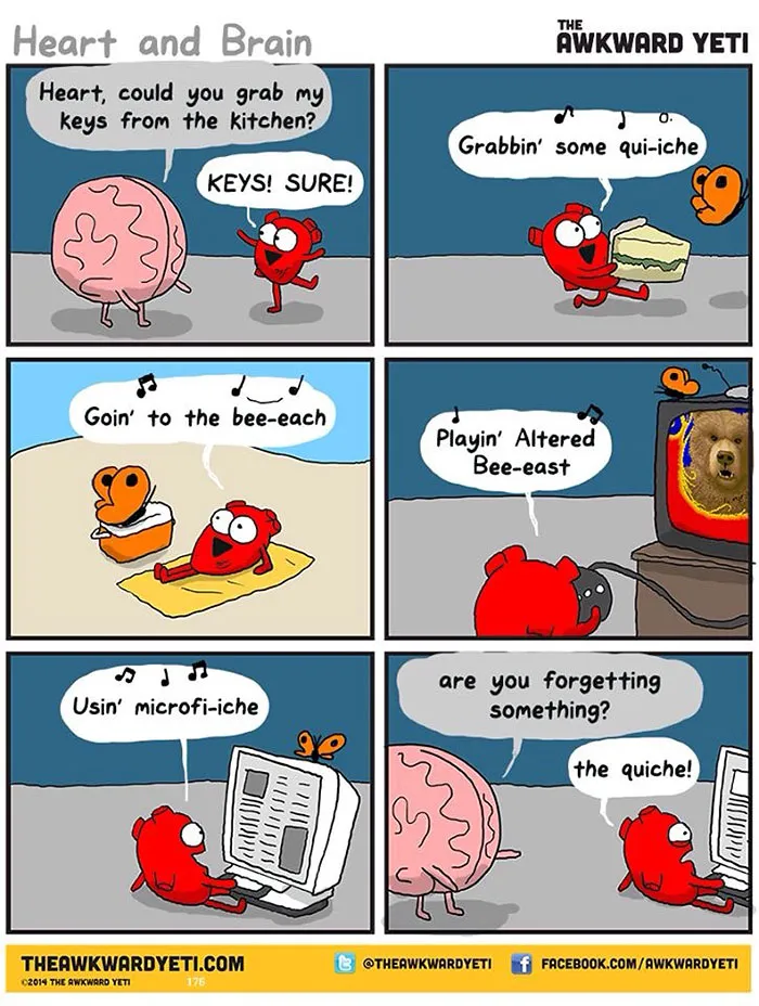 Heart Vs. Brain: Funny Webcomic Shows Constant Battle Between Our Intellect And Emotions