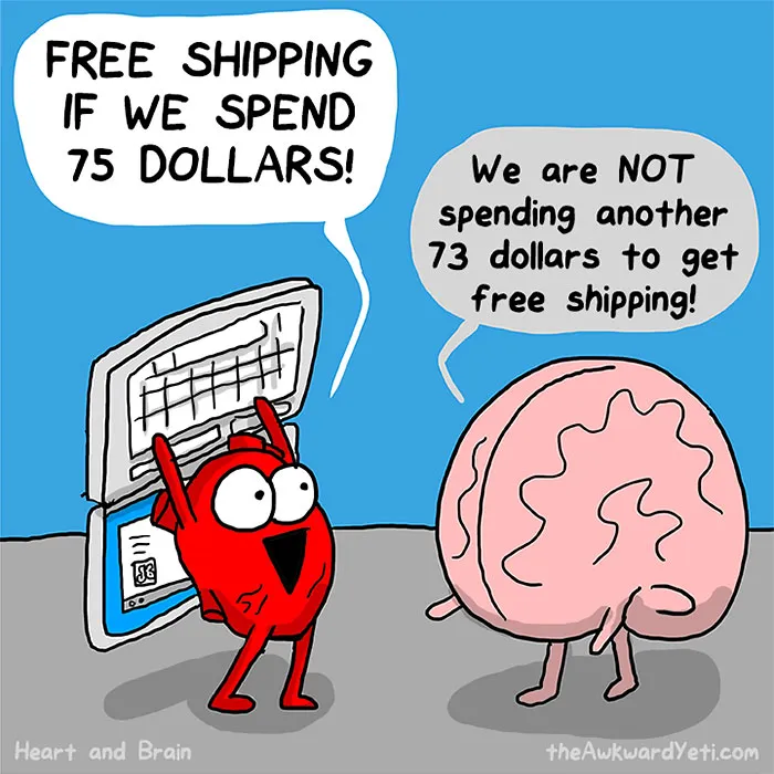Heart Vs. Brain: Funny Webcomic Shows Constant Battle Between Our Intellect And Emotions