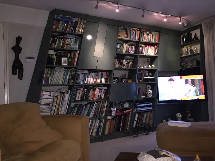 #21 Leaning Bookshelf.