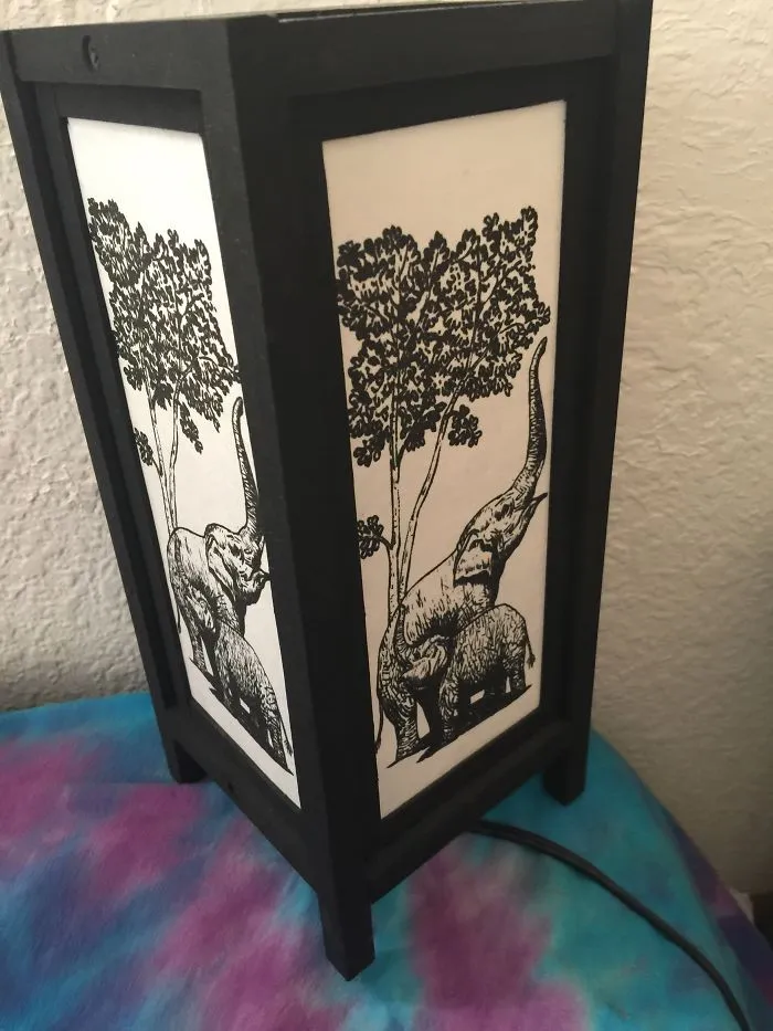 Elephant Lamp