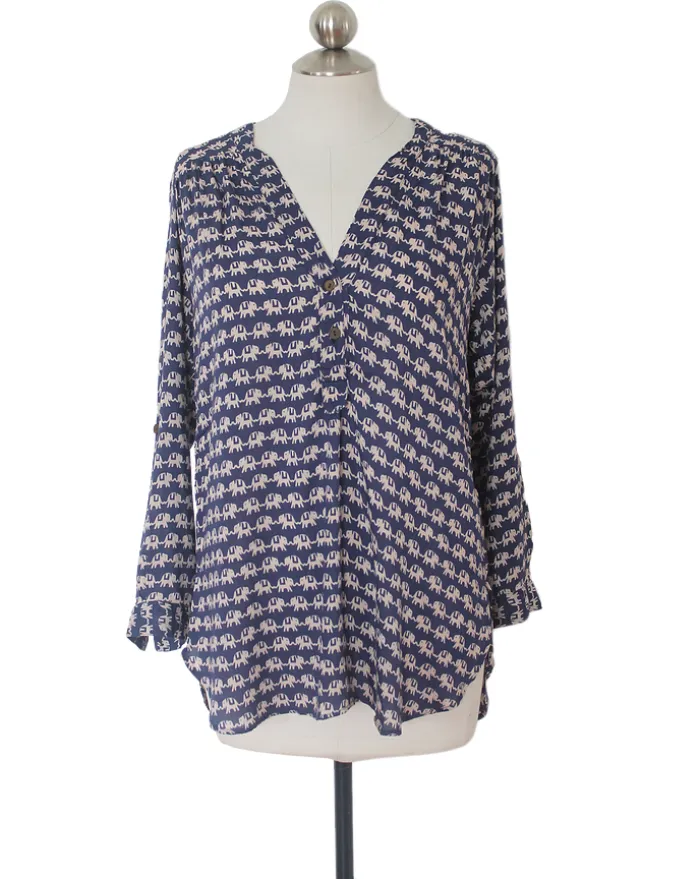 Kissing Elephant Tunic