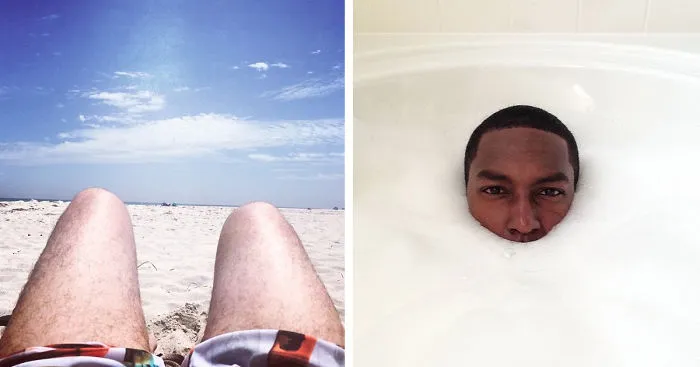 Hilarious Pics Of Men Mimicking Women's Instagram Photos