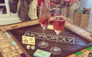 Guy Proposes Using Custom-Made Monopoly Board With Secret Compartment