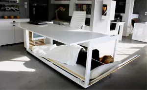 Nap Desk That Converts Into Bed And Lets You Sleep At Work