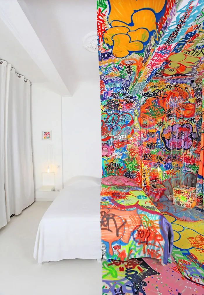 Half-Graffiti Room, Marseille, France