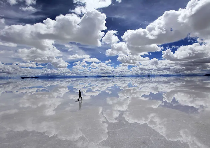 Salar De Uyuni, The World's Largest Salt Flat In Bolivia