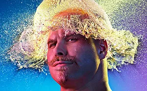 Incredible Water Wigs Done With Exploding Water Balloons