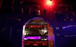 This Bar Was Previously Owned By A Cop And Look At It Now
