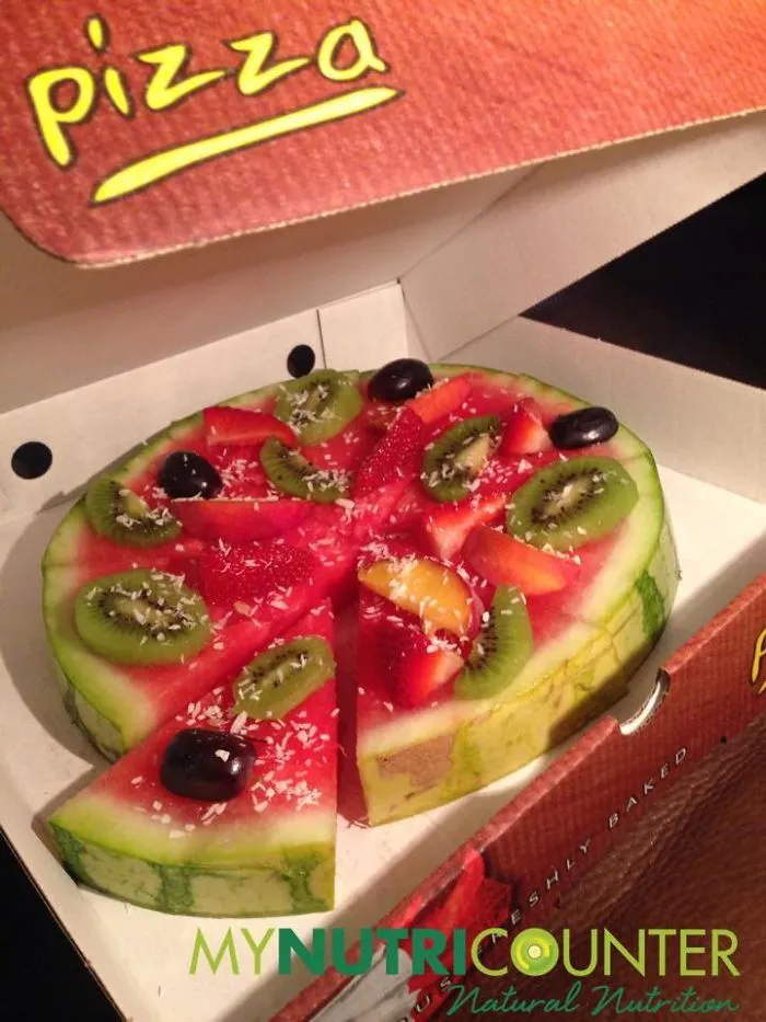 Watermelon Pizza - Food Art