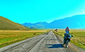 Monti Sibillini On Motorcycle
