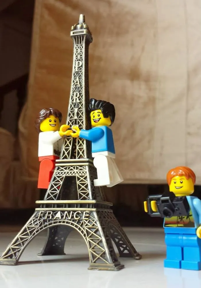 Travels With The Clingy Lego Trio