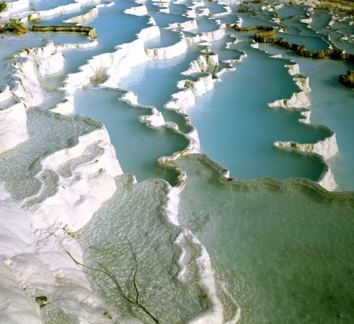Travertines, Pamukkale, Turkey