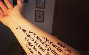 80 Book-Inspired Tattoos For Bookworms