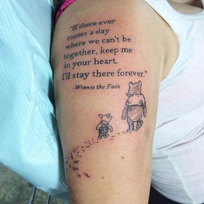 Winnie The Pooh Tattoo