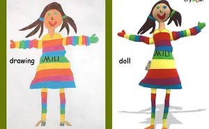 Children Draw Their Own Doll; The Cryoow! Doll