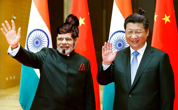 Narendra Modi And Xi Bunping