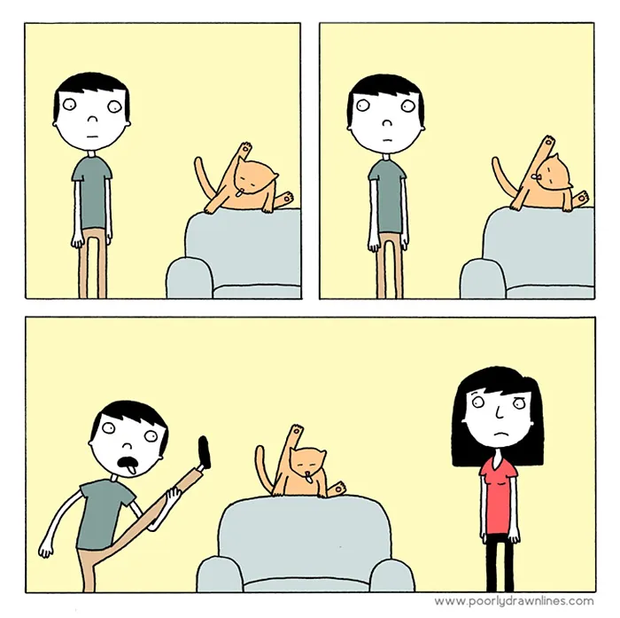 164 Funny Animal Comics Show Their Human-Like Problems