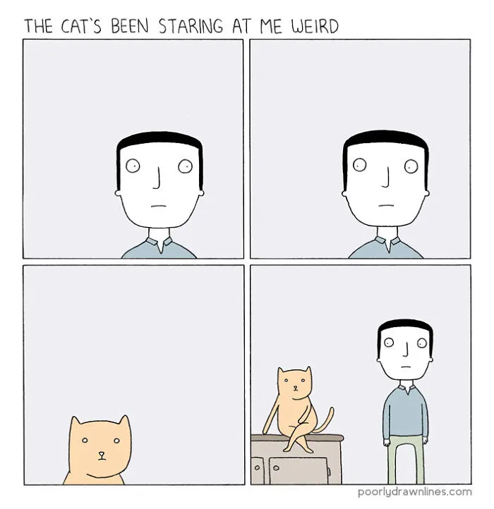 164 Funny Animal Comics Show Their Human-Like Problems