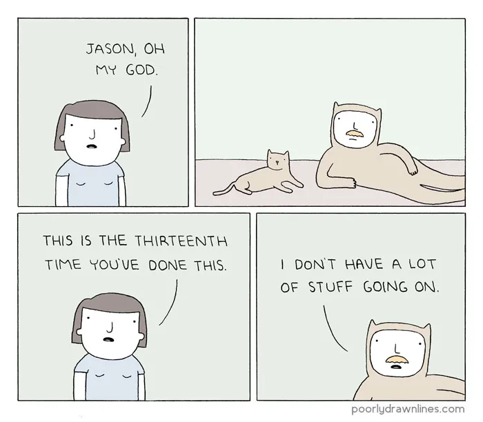 164 Funny Animal Comics Show Their Human-Like Problems