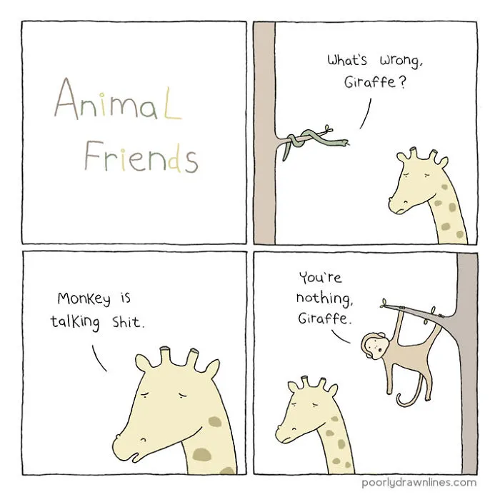 164 Funny Animal Comics Show Their Human-Like Problems