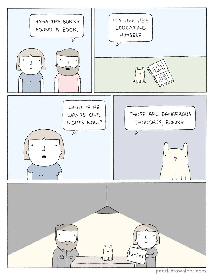 164 Funny Animal Comics Show Their Human-Like Problems