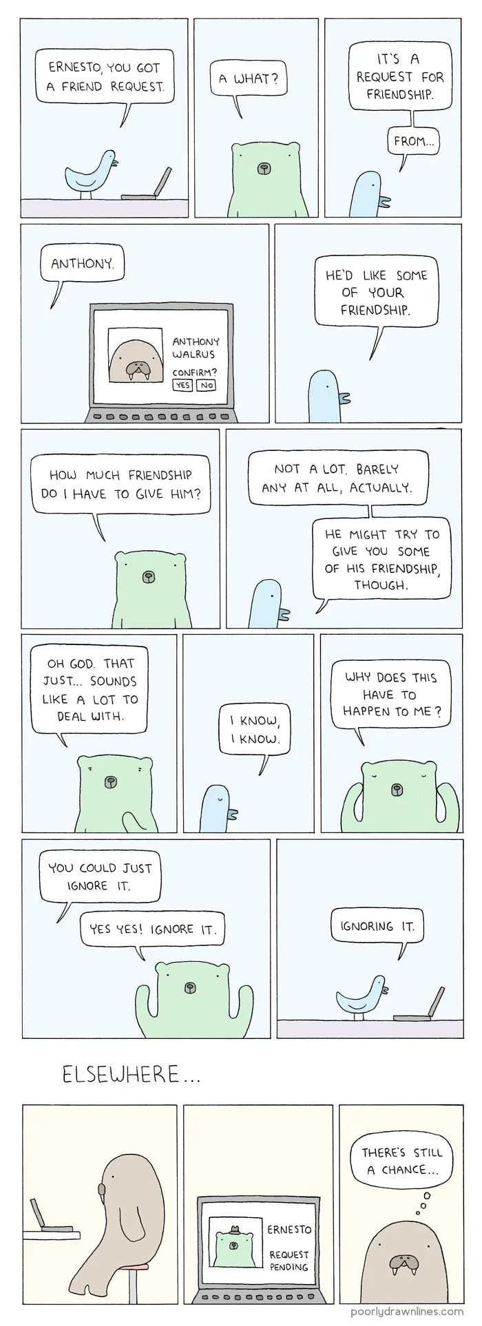 164 Funny Animal Comics Show Their Human-Like Problems