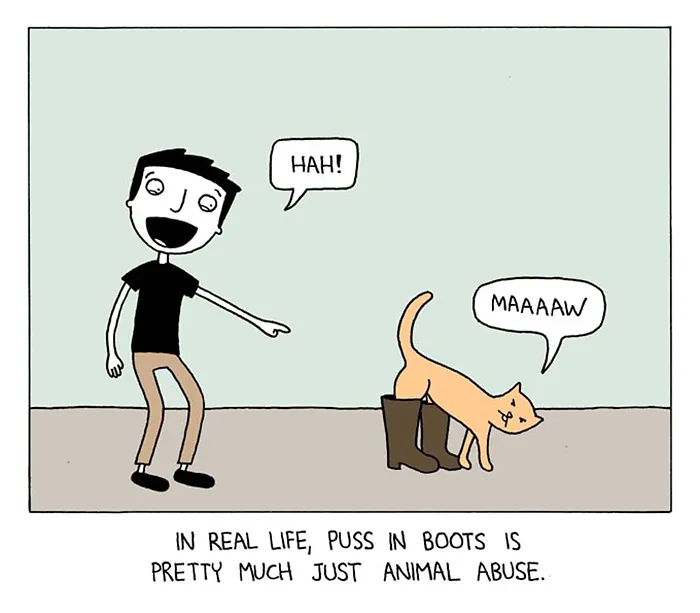 164 Funny Animal Comics Show Their Human-Like Problems