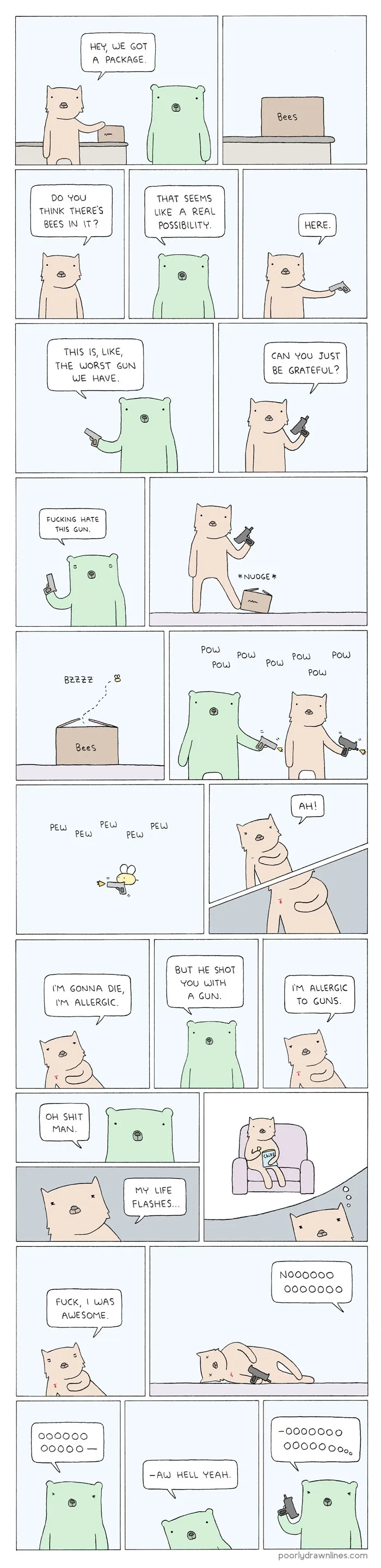 164 Funny Animal Comics Show Their Human-Like Problems