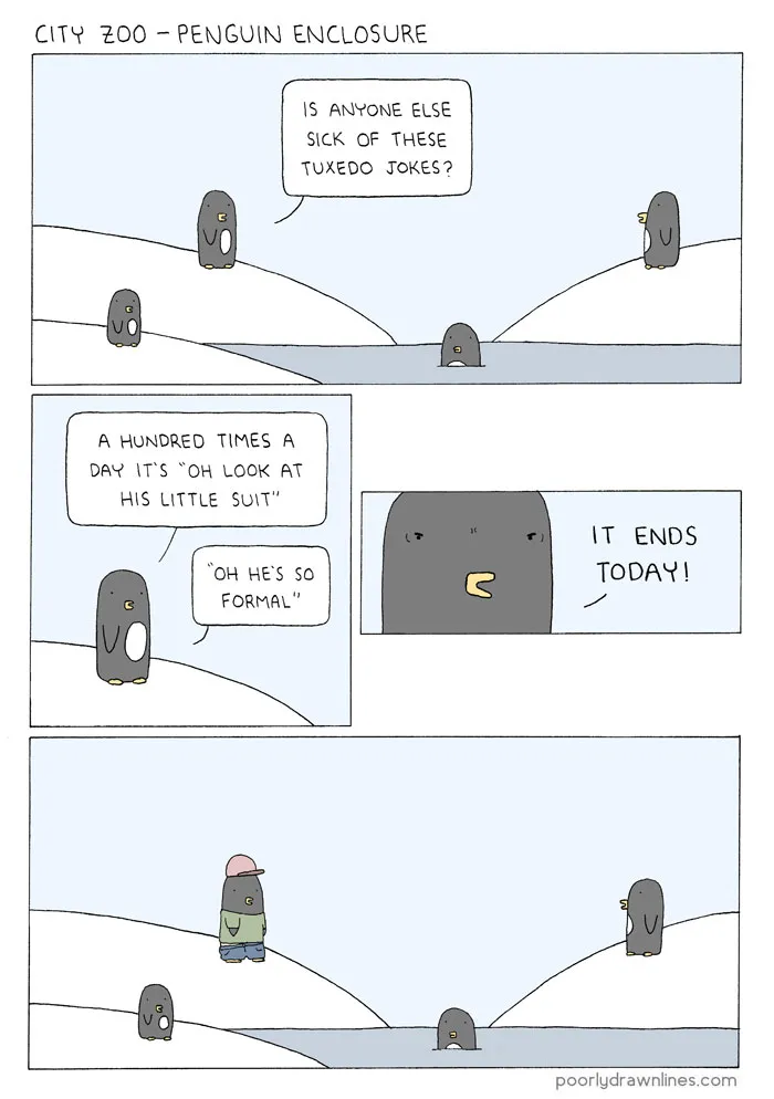 164 Funny Animal Comics Show Their Human-Like Problems